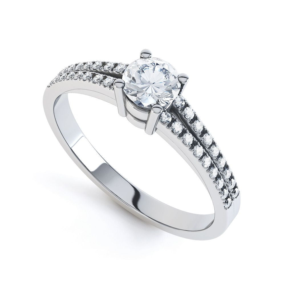FLORENCE - DCJ005M-Diamond Engagement Ring-Design Centre Jewellery