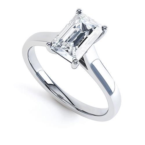 Grace - R1149 - G Finger Size, 18ct-white-gold Metal, 0.7 Ct Diamond (undefined)-Design Centre Jewellery