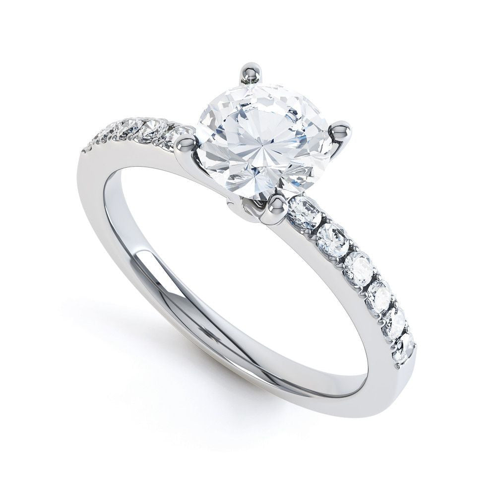 HANNAH - 33665M-Diamond Engagement Ring-Design Centre Jewellery