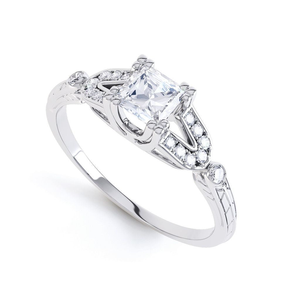 RAVEN - 39744RM-Diamond Engagement Ring-Design Centre Jewellery