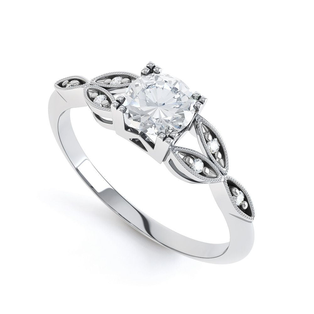 SARAH - DCJ003M-Diamond Engagement Ring-Design Centre Jewellery