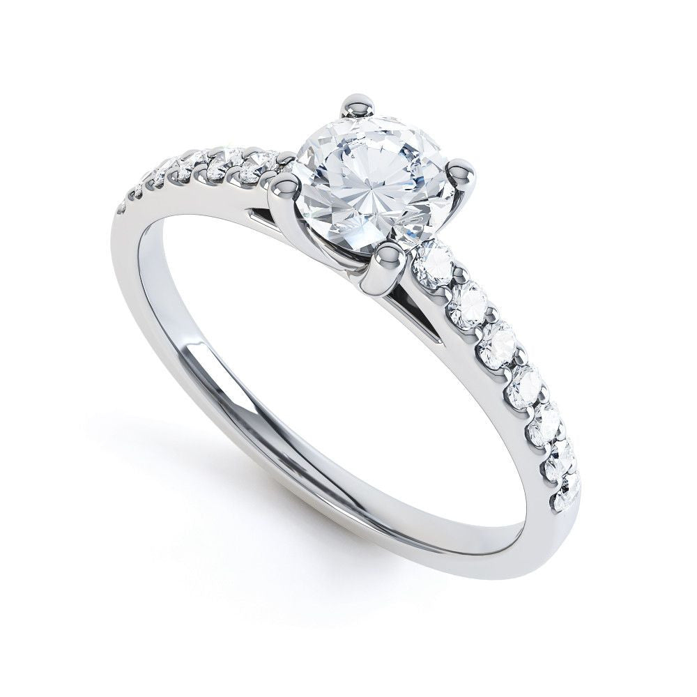 SCARLETTE - 33376M-Diamond Engagement Ring-Design Centre Jewellery